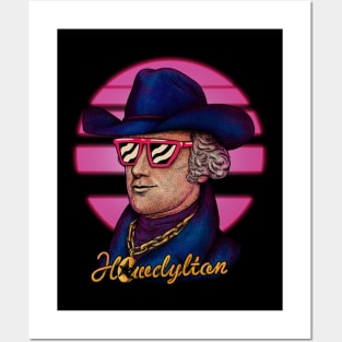 Howdylton - Hamilton Alexander | The Retrowave Cowboy Posters and Art